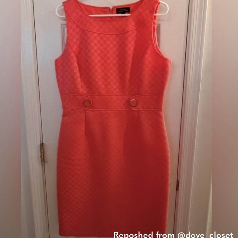 Tahari Sleeveless Midi Dress